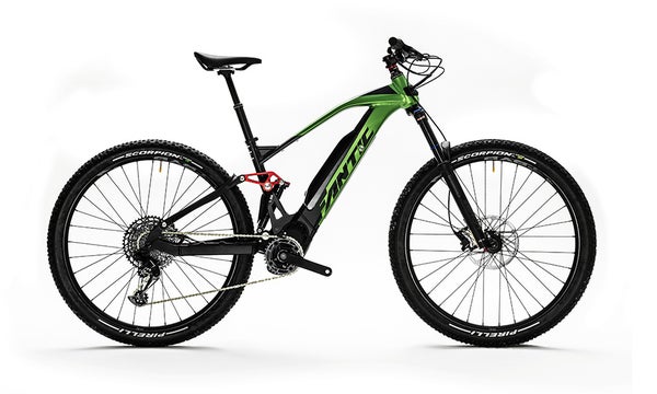 FANTIC XTF 1.5 Y  Maastos&auml;hk&ouml;pyr&auml; - Yamaha Green