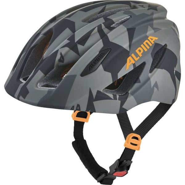Alpina PICO FLASH jr 50 - 55cm lasten py&ouml;r&auml;ilykyp&auml;r&auml; black- camo orange matt