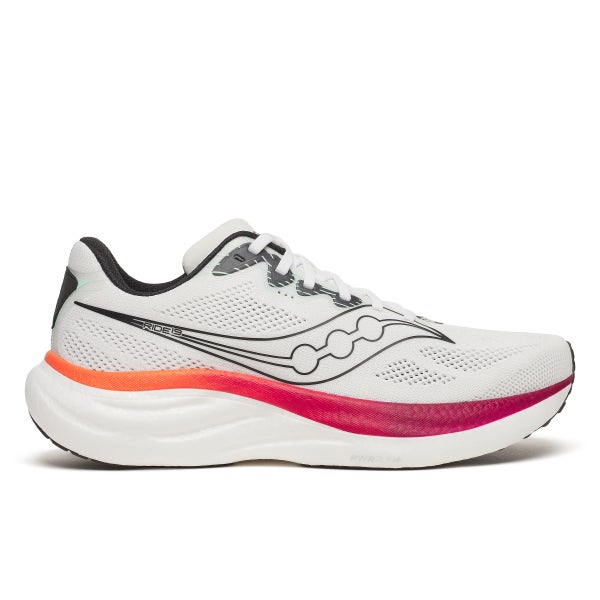 Saucony Ride 18 Men Miesten Juoksukeng&auml;t - White/Crimson