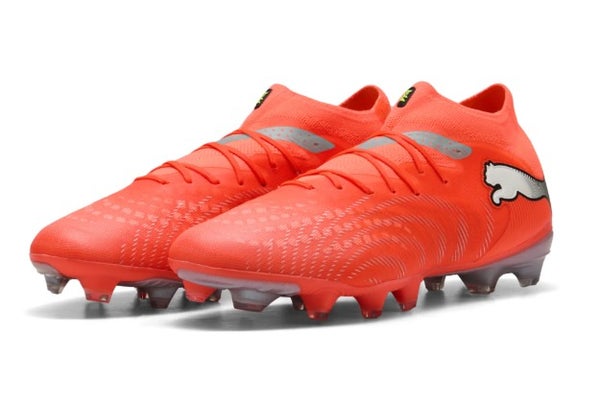 Puma Future 9 Pro FG/AG Jalkapallokeng&auml;t-Glowred/White/Black/Silver