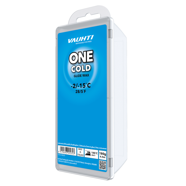 Vauhti ONE Cold Glide Wax -2/-15C luistovaha 180g