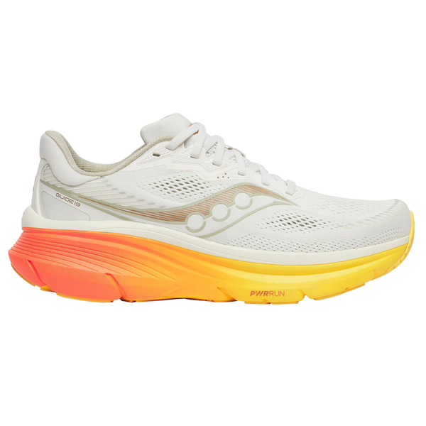 Saucony Guide 19 Men Miesten Juoksukeng&auml;t - Ivory/Fire