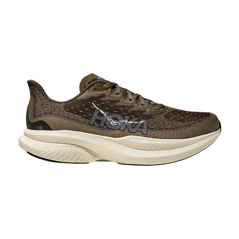 Hoka Mach 6 Miesten Juoksukeng&auml;t - Antique Olive Truffle Salt