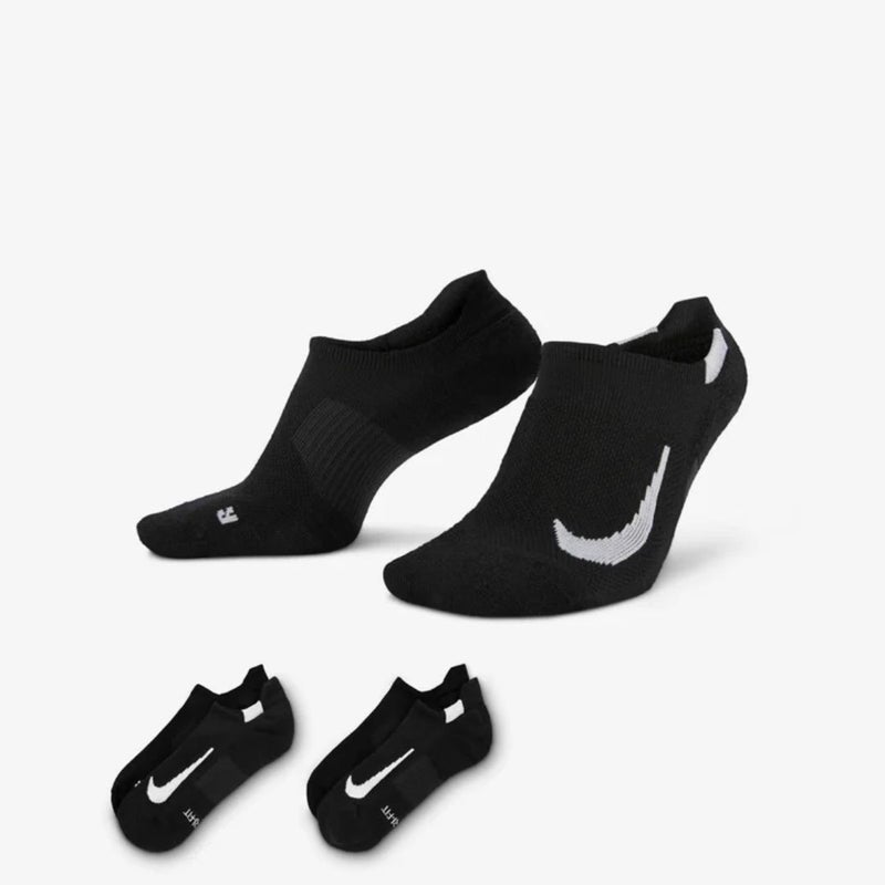 NIKE MULTIPLIER DRI-FIT SOCK BLACK