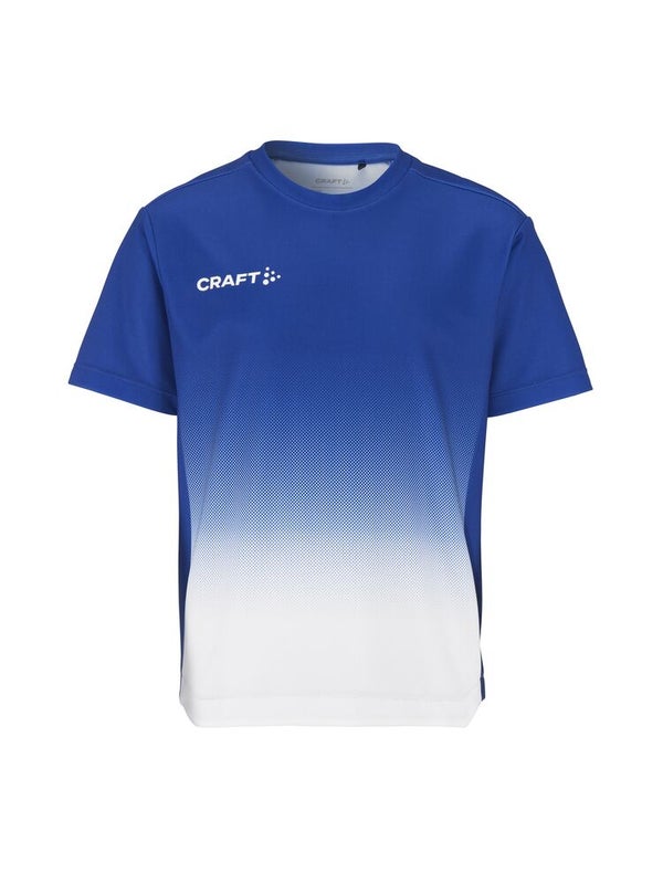 Craft Evolve 2.0 Structured Graphic Jersey JR - Club Cobolt/White