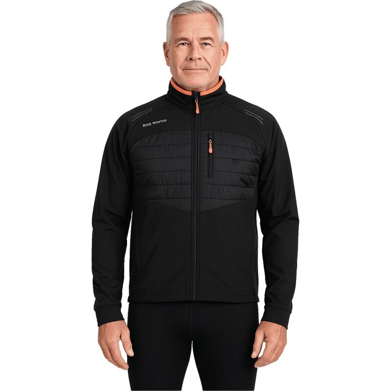 Dobsom R90 Winter jkt III Miesten Hiihtotakki - Musta